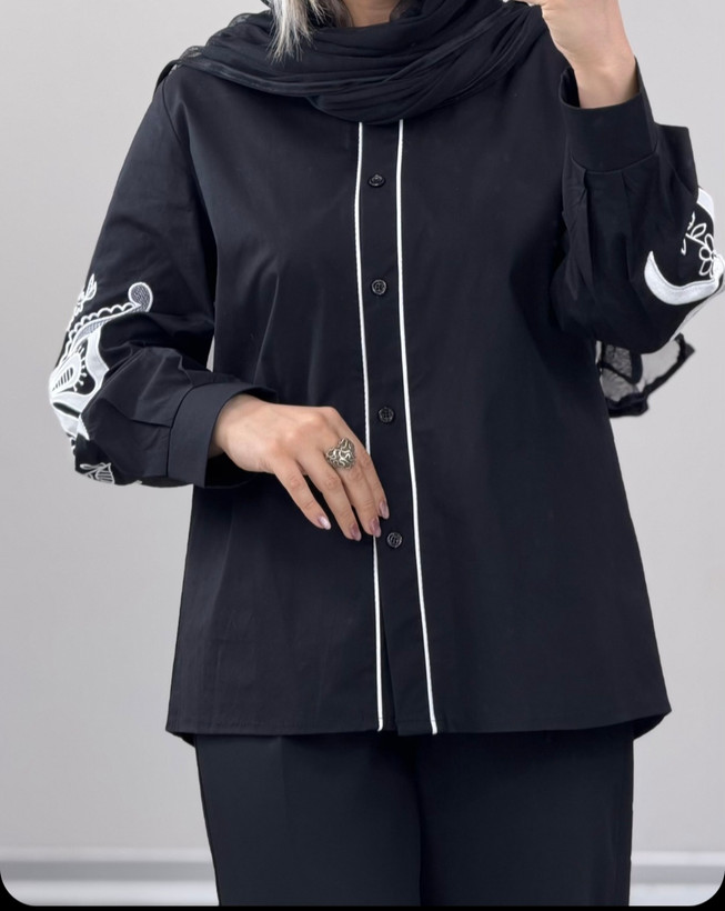 شومیز گل